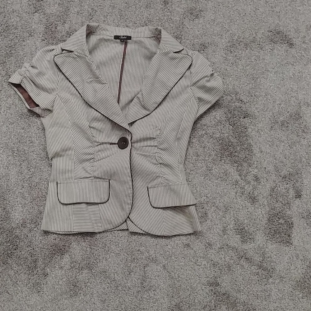 Selé Striped Woman's Suit Top